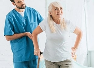 senior living nursing staff assistance